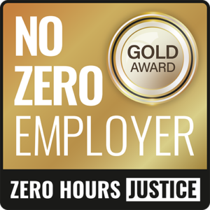 No Zero Employer Gold Award - Zero Hours Justice